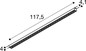 Preview: SLV 1010150 SIGHT EVO, 3~ Spot, single, rechteckig, 3000 K, 25 W, 60°, schwarz