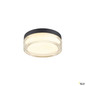 Preview: SLV 1010210 CYFT XL, Wand- und Deckenaufbauleuchte, 2700/3000/4000 K, 15 W, PHASE, 125°, IP65 schwarz / klar