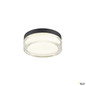 Preview: SLV 1010210 CYFT XL, Wand- und Deckenaufbauleuchte, 2700/3000/4000 K, 15 W, PHASE, 125°, IP65 schwarz / klar