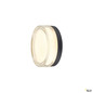 Preview: SLV 1010210 CYFT XL, Wand- und Deckenaufbauleuchte, 2700/3000/4000 K, 15 W, PHASE, 125°, IP65 schwarz / klar