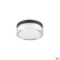 Preview: SLV 1010210 CYFT XL, Wand- und Deckenaufbauleuchte, 2700/3000/4000 K, 15 W, PHASE, 125°, IP65 schwarz / klar