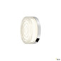 Preview: SLV 1010211 CYFT WAVE XL, Wand- und Deckenaufbauleuchte, 2700/3000/4000 K, 15 W, PHASE, 105°, IP65 schwarz / klar