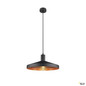 Preview: SLV 1010285 LALU®, Pendelleuchte, E27 Base, Mix&Match, Pendellänge 200 cm, 1 x max. 10 W, schwarz