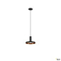 Preview: SLV 1010286 LALU®, Pendelleuchte, LED Base, Mix&Match, recessed canopy, Pendellänge 200 cm, 2700/3000K, 40°, PHASE, schwarz