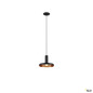 Preview: SLV 1010286 LALU®, Pendelleuchte, LED Base, Mix&Match, recessed canopy, Pendellänge 200 cm, 2700/3000K, 40°, PHASE, schwarz
