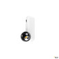 Preview: SLV 1010313 DYSKO, Wand- und Deckenaufbauleuchte, switch, single, PHASE, 2700K, 6.7 W, 36°, weiß / schwarz