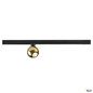 Preview: SLV 1010318 DYSKO, 1~ Spot, PHASE, 2700K, 6.7 W, 36°, schwarz / gold