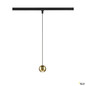 Preview: SLV 1010324 DYSKO, 1~ Pendelleuchte, PHASE, Pendellänge 200 cm, 2700K, 36°, schwarz / gold