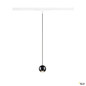 Preview: SLV 1010325 DYSKO, 1~ Pendelleuchte, PHASE, Pendellänge 200 cm, 2700K, 36°, weiß / schwarz