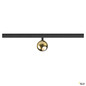 Preview: SLV 1010330 DYSKO, 48V Spot, DALI, standard surface mounted track, 2700K, 5.6 W, 36°, schwarz / gold