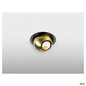 Preview: SLV 1010353 DYSKO, Deckeneinbauleuchte, rund, PHASE, 2700K, 6.4 W, 36°, schwarz / gold