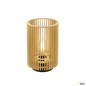 Preview: SLV 1010402 WUD TL, E27, Tischleuchte, zylindrisch, 1 x max. 40 W, natur