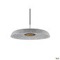Preview: SLV 1010404 GRIP! FLAT, Felt shade Ø50cm x 6,2cm, grau