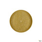 Preview: SLV 1010405 GRIP! FLAT, Felt shade Ø50cm x 6,2cm, ocker
