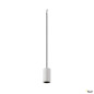Preview: SLV 1010419 FITU PD, E27, stone, Pendelleuchte, Pendellänge 500 cm, offenes Kabelende, 1 x max. 15 W, grau
