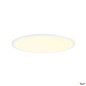Preview: SLV 1010422 PANEL 60, Deckenaufbauleuchte, rund, PHASE, 3000/4000K, 29 W, 90°, weiß