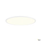 Preview: SLV 1010422 PANEL 60, Deckenaufbauleuchte, rund, PHASE, 3000/4000K, 29 W, 90°, weiß