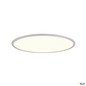 Preview: SLV 1010425 PANEL 60, Deckenaufbauleuchte, rund, DALI, 3000/4000K, 29 W, 90°, grau