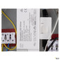 Preview: SLV 1010426 PANEL 60, Pendelleuchte, rund, PHASE, Pendellänge 200 cm, 3000/4000K, 90°, weiß
