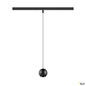 Preview: SLV 1010462 LIGHT EYE® 2.0, 48V Pendelleuchte, DALI, Pendellänge 200 cm, 3000K, 30°, schwarz