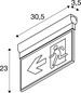 Preview: SLV 1010504 P-LIGHT, Wand- und Deckenaufbauleuchte, rechteckig, 6000K, 3 W, weiß / transparent