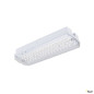 Preview: SLV 1010505 P-LIGHT, Wand- und Deckenaufbauleuchte, rechteckig, 6000K, 5.2 W, weiß / transparent