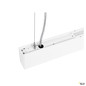 Preview: SLV 1010515 GLENOS® PRO, Pendelleuchte, 1,5m, DALI, UGR16, Pendellänge 210 cm, 4000K, 75°, weiß / schwarz
