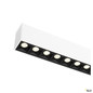 Preview: SLV 1010519 GLENOS® PRO, Deckenaufbauleuchte, 1,2m, DALI, UGR19, 4000K, 30 W, 75°, weiß / schwarz