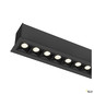 Preview: SLV 1010524 GLENOS® PRO, Deckeneinbauleuchte, 1,2m, DALI, UGR19, 4000K, 75°, IP20, schwarz