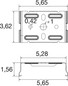Preview: SLV 1010564 EASYLIGHT SCF M10 BK, Surface ceiling fix M10 SLVtec