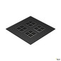 Preview: SLV 1010579 PAVANNO 625 45 830/840/850 BK WH UGR19 DALI