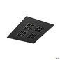 Preview: SLV 1010579 PAVANNO 625 45 830/840/850 BK WH UGR19 DALI