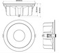 Preview: SLV 1010767 DOWNLIGHT P, 230 40 HG 840 60 ML DALI WH IP54