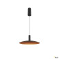 Preview: SLV 1010790 LALU® SET, Pendelleuchte, LED Base, ELYPSE 33, PHASE, Pendellänge 200 cm, 2700/3000 K, 40°, schwarz