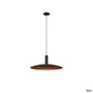 Preview: SLV 1010794 LALU® SET, Pendelleuchte, LED Base, ELYPSE 33, PHASE, Recessed, Pendellänge 200 cm, 2700/3000 K, 40°, schwarz