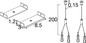 Preview: SLV 1010932 BATTEN FLAT P, Suspension kits with 2m 2pcs