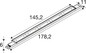 Preview: SLV 1011202 BATTEN INDUSTRY P, 1782 237 850 MB ML WH DALI SLVtec