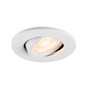 Preview: SLV 1011210 UNIVERSAL DOWNLIGHT MOVE, Einbauleuchte mit Abdeckung, Phase, 2700/3000/4000/6500K, IP20, schwenkbar, weiss