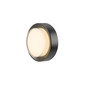 Preview: SLV 1011261 AINOS SLIDE WL, Wandaufbauleuchte, rund, Phase, 2700/3000K, 11W, IP65, schwarz