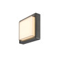 Preview: SLV 1011262 AINOS SLIDE WL, Wandaufbauleuchte, eckig, Sensor, 2700/3000K, 11.5W, IP65, schwarz