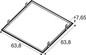 Preview: SLV 1011334 Recessed Mounting Frame, 600 WH SLVtec