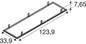 Preview: SLV 1011336 Recessed Mounting Frame, 1200/300 WH SLVtec
