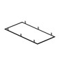Preview: SLV 1011341 Recessed Mounting Frame, 1200/600 BK SLVtec