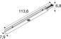 Preview: SLV 1011509 EASYLIGHT 1000, 450 750 Oval/Round EM 3H BK DALI SLVtec