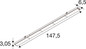 Preview: SLV 1011653 RETRO, LT 1500 135 835/840/850 MB ML EM 3H WH Lichträger 1500 SLVtec