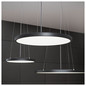Preview: SLV 1011701 MEDO 2 SLIM 30, CL, DALI, Deckenaufbauleuchte, 3000/4000K, 8.6W, 85°, schwarz