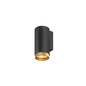 Preview: SLV 1011878 GRIP! L, Wandaufbauleuchte, UP OR DOWN, QPAR51, 6W, schwarz