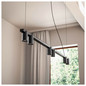 Preview: SLV 1011907 ENOLA 2.0 M, PD, Six, Long, QPAR51, Pendelleuchte, schwarz