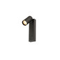 Preview: SLV 1011923 ENOLA 2.0 S, WL, Single, GU10 MINI, PAR11, Bedside, USB C, Wandaufbauleuchte, schwarz