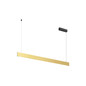 Preview: SLV 1011961 LINIUS 150, PD, DALI, Deckenrosette, Pendelleuchte, 3000K, 40W, 90°, messingfarben